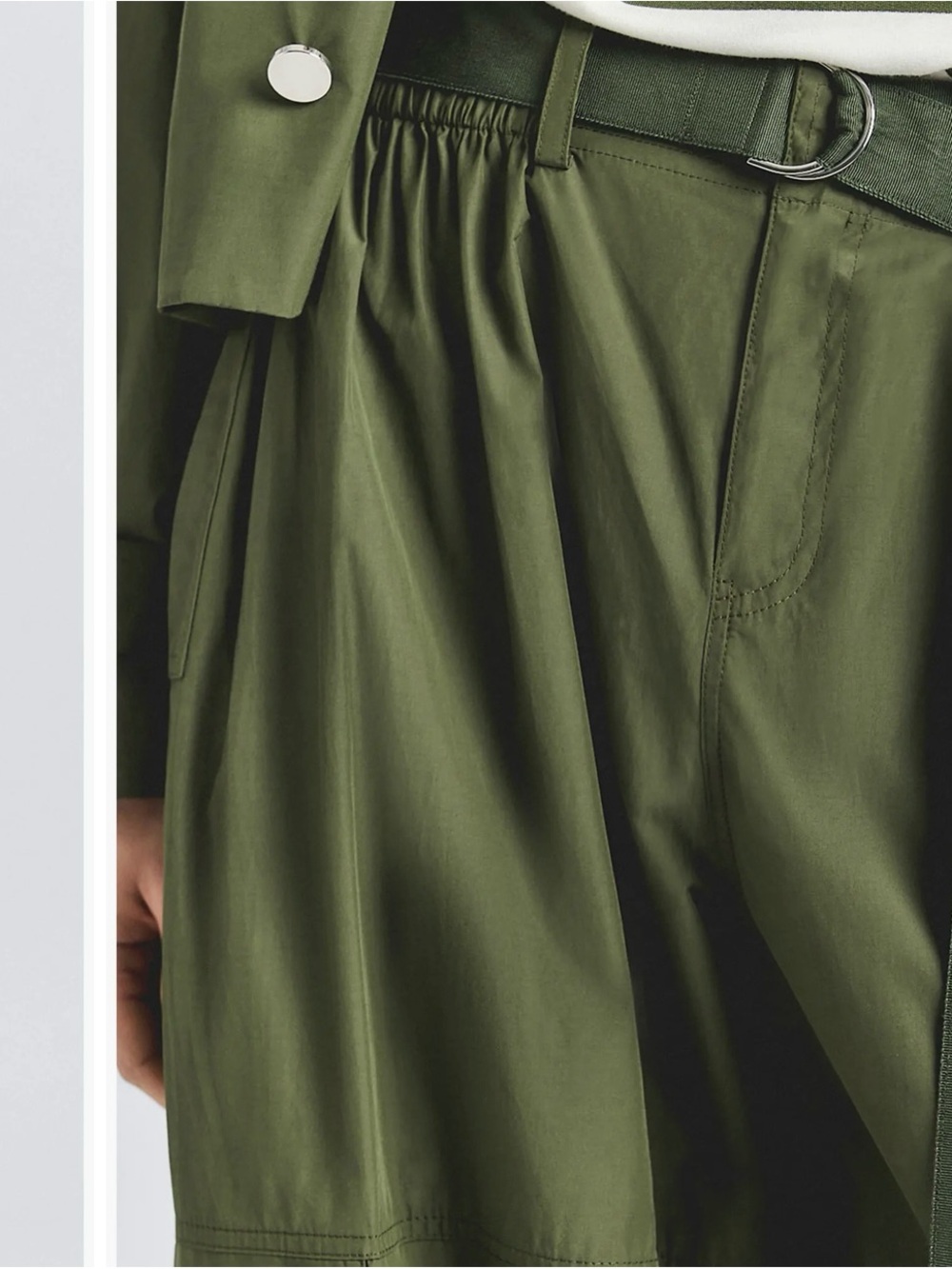 Derek Lam 10 Crosby Tasmin Balloon Cargo Pants - Picture 4 of 6